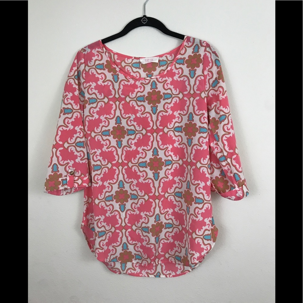 Peach Love Blouse